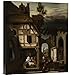 Global Gallery Budget GCS-456152-22-142 Nicolaes Maes Adoration of The Shepherds Gallery Wrap Giclee on Canvas Print Wall Art
