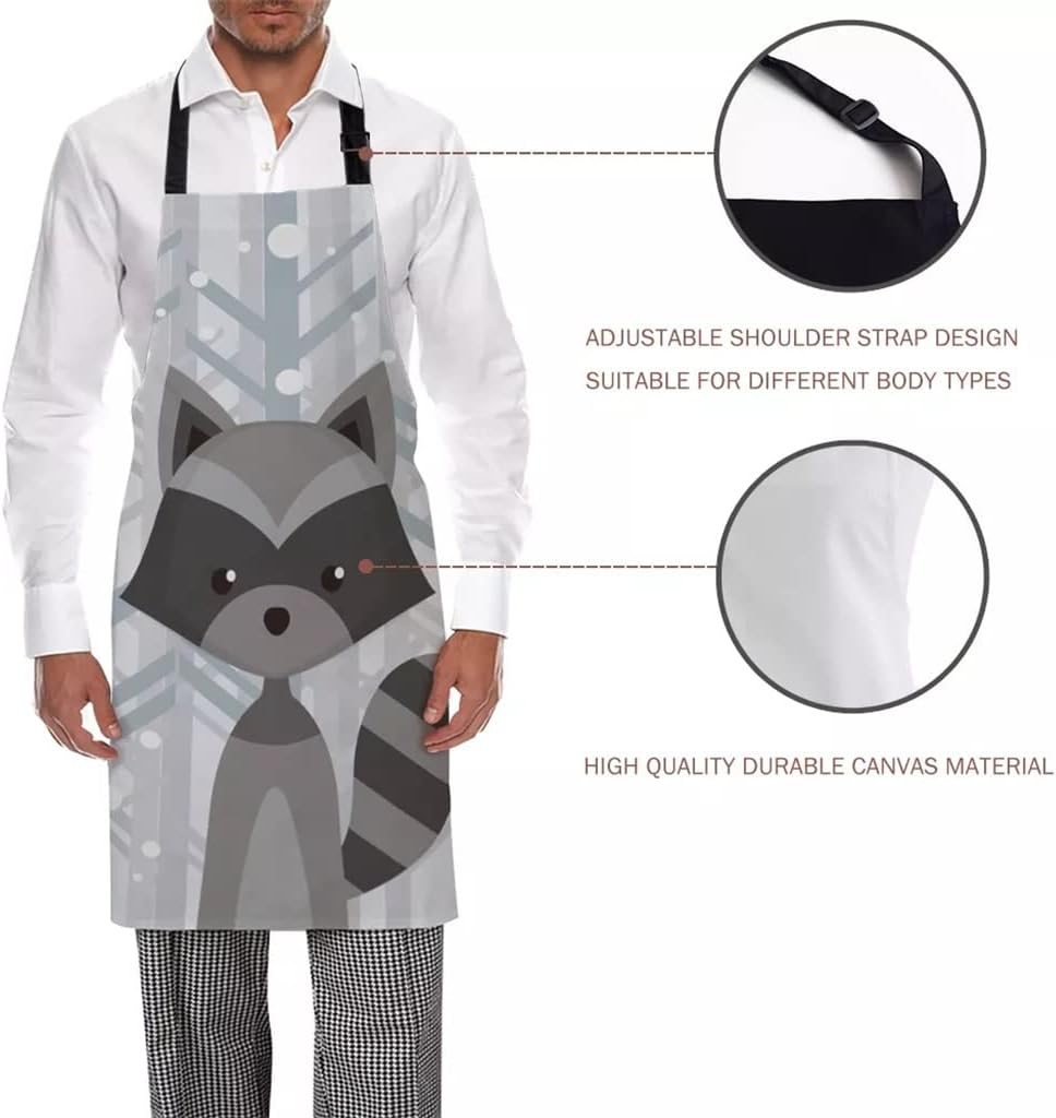 Winter Aprons for Women Men Kid Cooking Baking Apron Kitchen Utility Equipment Accessories