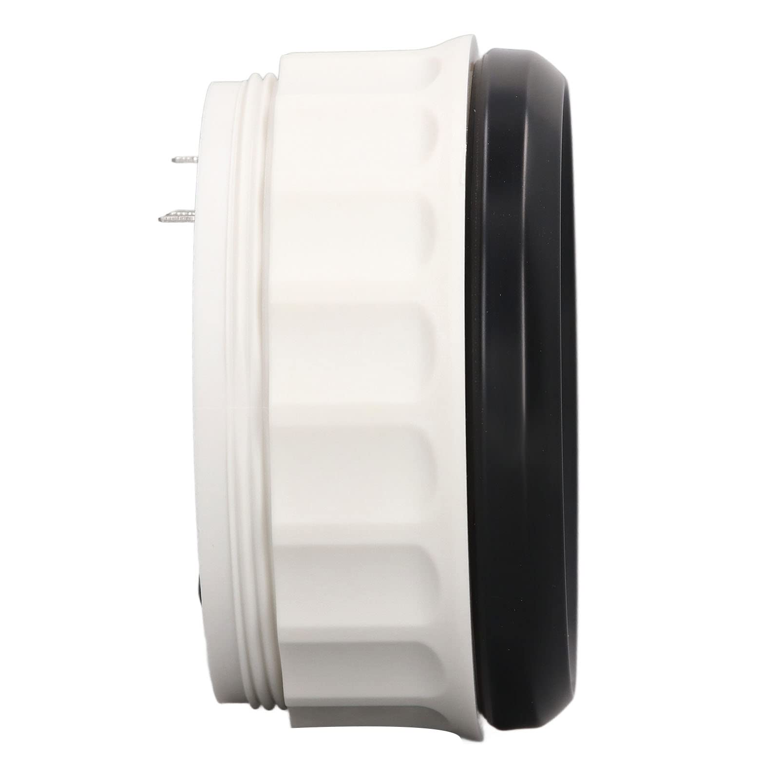 Qiilu 85mm/3.35in Contagiri Motore Marino 3000 RPM IP67 Contagiri Impermeabile Con LCD Contaore Retroilluminazione Rossa per Auto Camion Nave Barca