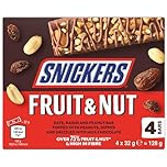 Snickers Fruit & Nut Milk Chocolate Snack Bars Multipack 4 x 32g