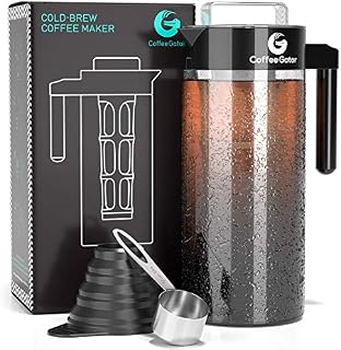Coffee Gator Cold Brew Kit - Brewer with Scoop and Loading Funnel