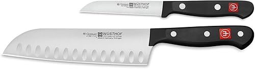 WÜSTHOF - Juego de 3 cuchillos gourmet de acero inoxidable