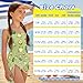 Cndexd Girls 2 Pieces Frog Bathing Suits Set with Mesh Cover Up One Shoulder Adjustable Straps Fashion Cutout Bathing Suit Summer Beach Vacation Swimwear