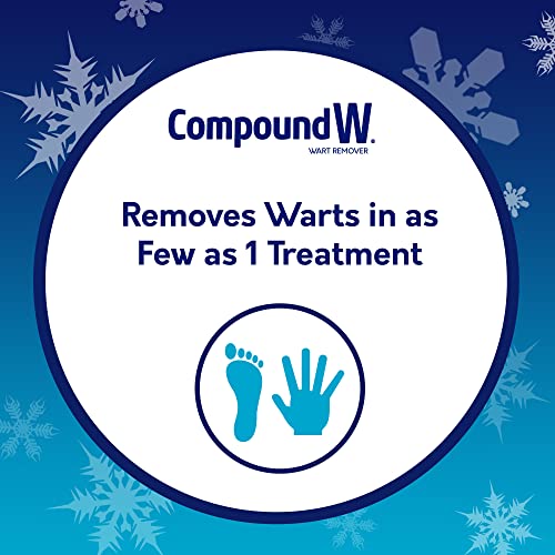 Image of Compound W Freeze Off Advanced Wart Remover, Precision Tip Accu-Freeze Applicator, 15 Wart Removal Treatments