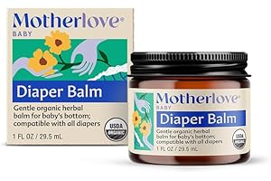 Earth's Mana 1oz Organic Diaper Balm for Happy Baby Bottoms - Protect...