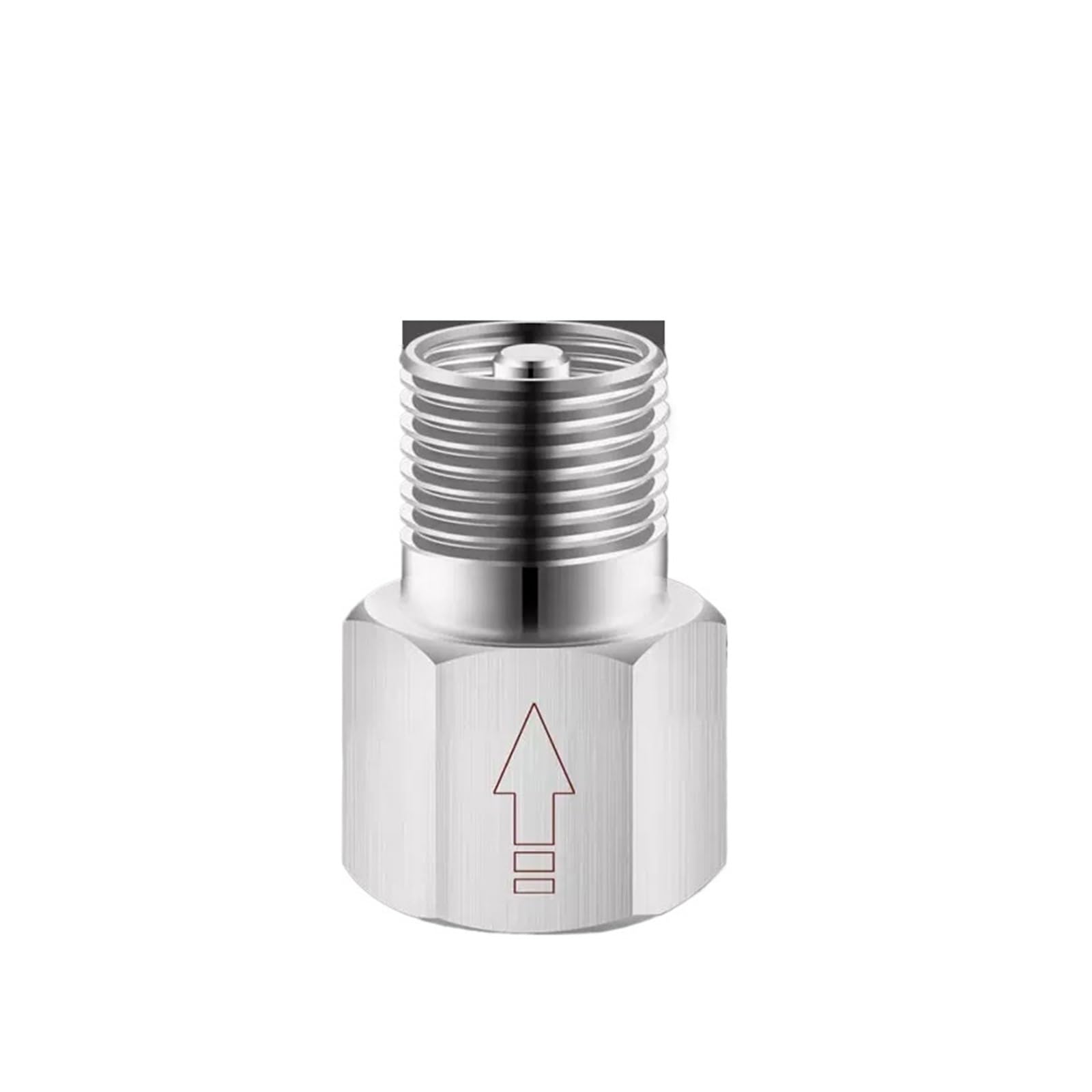 Shftqxslat Women's One Color 1/4" Bsp -Male Thread 304 Stainless Steel Check Valve One Way Non-Return Valve For Tank Heater Toilet