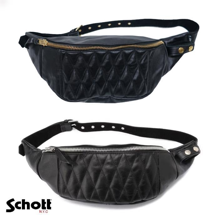 Amazon | Schott(ショット) ボディ バッグ レザー BAG 鞄 メンズ
