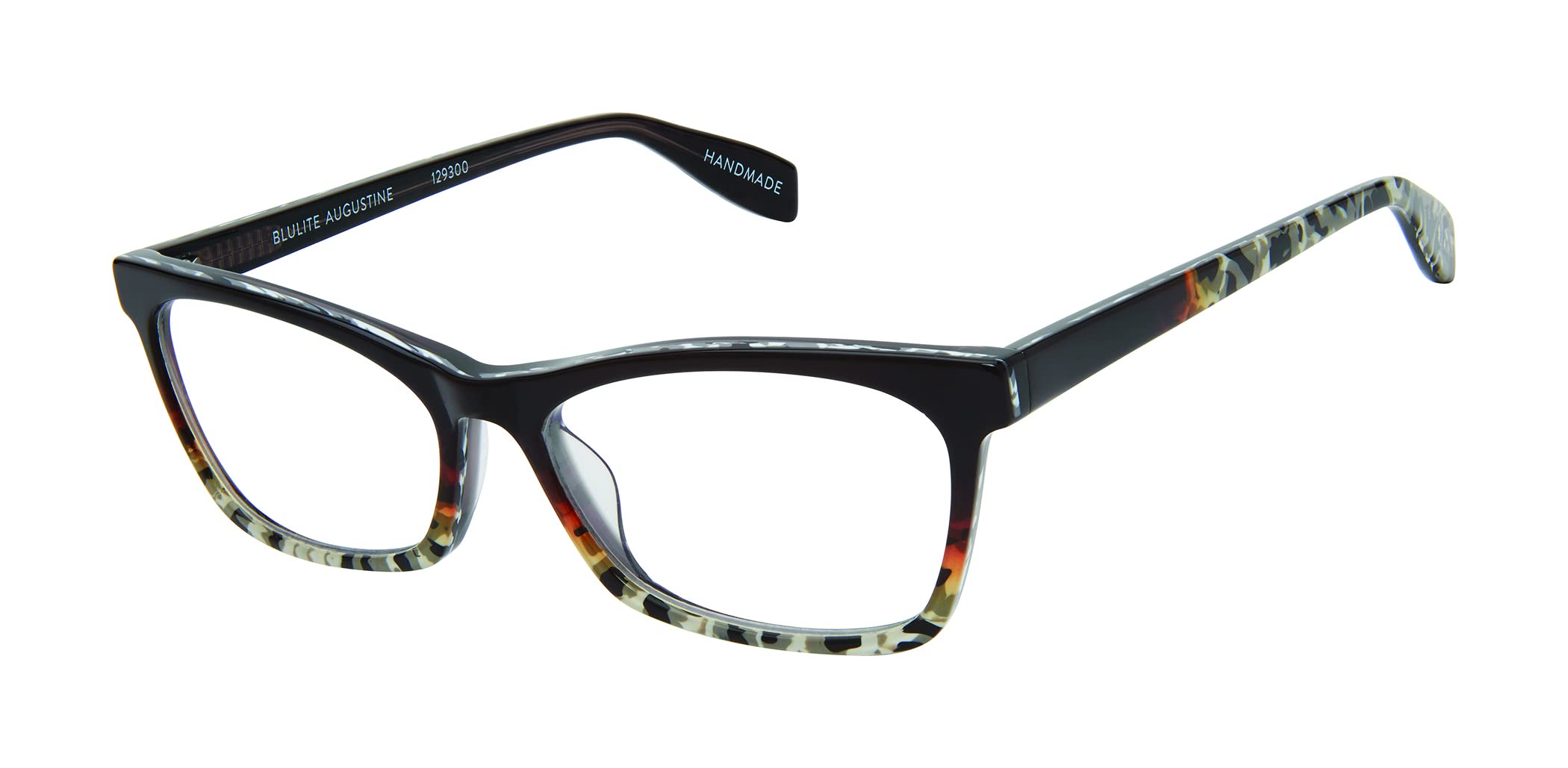 Scojo New York Augustine Blue Light Reading Glasses, Handmade Scratch Resistant Readers for Women and Men