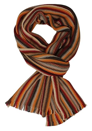 Écharpe en laine pour homme et femme écharpe d'hiver chaude