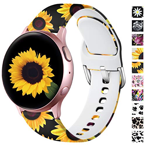 Lerobo Replacement Bands Compatible with Samsung Galaxy Watch Active 2 40mm 44mm/Active/Galaxy Watch