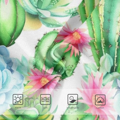 Joisal Cacti Succulents Flowers Toddler Underwear Floral 2t Cotton Panties for Girl Aesthetic Briefs Kids Undies3