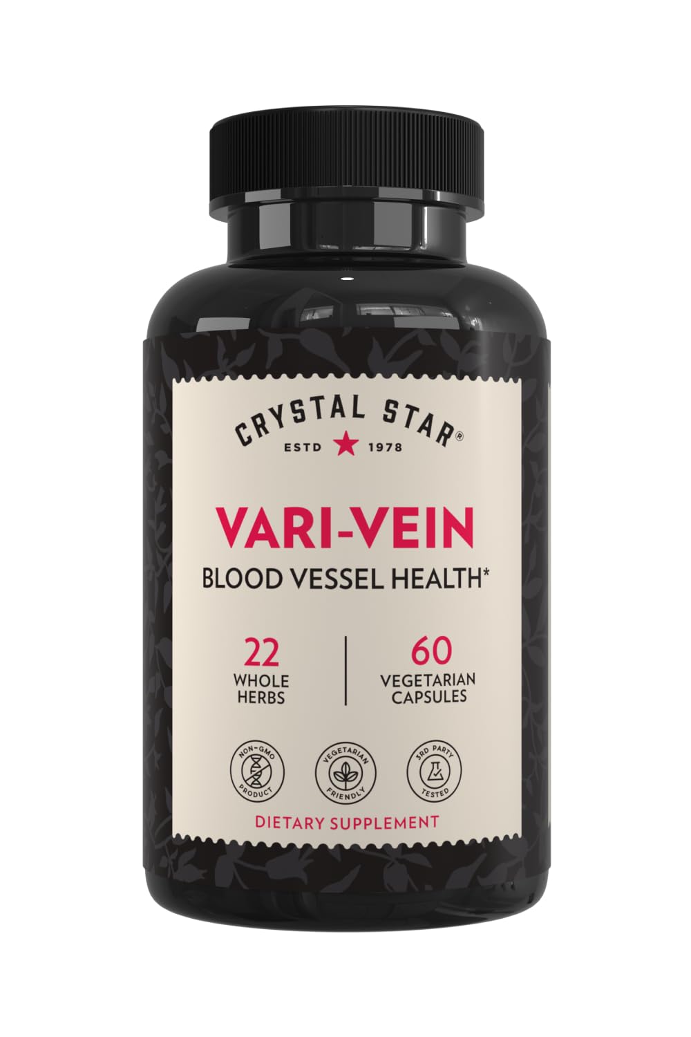 Crystal Star Bladder Strength (60 Capsules) – Herbal Urinary Tract Health and Extra Strength Bladder Control Supplement, Cranberry Extract, Pumpkin Seed Extract, Plantain and Wild Yam Root, Non-GMO — Amazon image 4