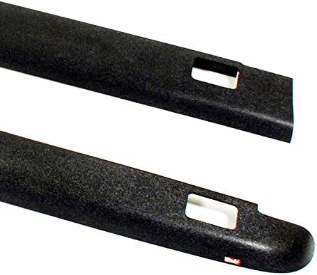 Wade 72-41621 Truck Bed Rail Caps Black Smooth Finish with Stake Holes for 1993-2011 Ford Ranger (Except STX) & 1994-1997 Mazda B-Series Pickup with 6ft bed (Set of 2)