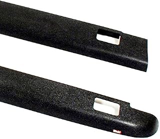 Wade 72-41621 Truck Bed Rail Caps Black Smooth Finish with Stake Holes