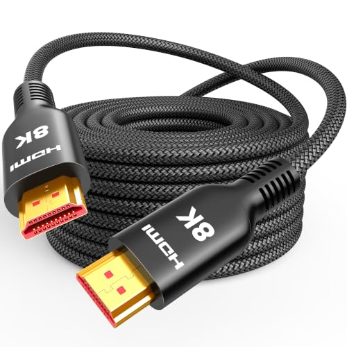 Highwings 8K Fiber Optic Long HDMI Cable 40FT, 48Gbps Ultra High Speed