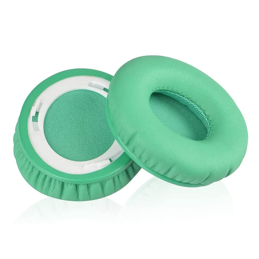 CONVELIFEReplacement Earpads Compatible with Beats by Dr. Dre Solo 1.0 On-Ear Headphones (Green)