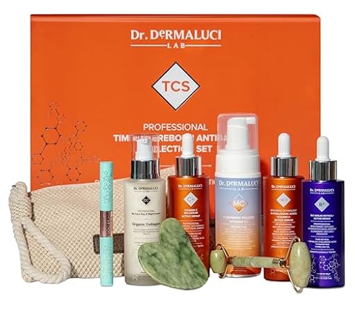 Set Facial Cofre Bio Anti-Age Pro | Rutina Completa con Vitamina C, 5 Acidos Hialuronicos, Retinol y Crema Colageno | Mousse + Serums + Rodillo de Jade & Gua Sha | Regalo Mujer/Hombre | Made in Italy | Ya disponible en tu tienda friki favorita! En mundofriki.es!