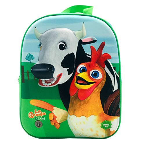 Disney Mochila con Luz Sonido  Unisex niños  Multicolor  24x32x9