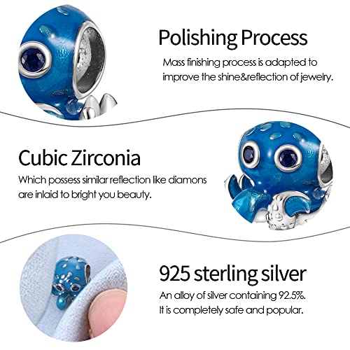 Pandach Animal Charm Bead Fits Charms Bracelets For Woman-925 Sterling Silver Dangle Pendant Bead,Girl Jewelry Beads Gifts For Women Bracelet&Necklace #TOP4