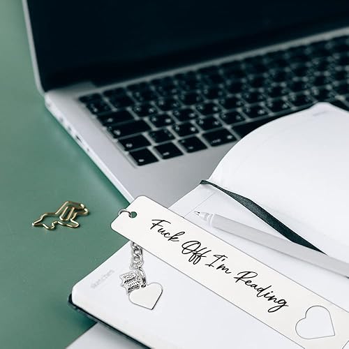 Miniatura 4 de Divertido regalo de marcapáginas para mujeres, hija, hijo, familia, escritores, amantes de los libros, lindo marcapáginas para mujeres, hombres,