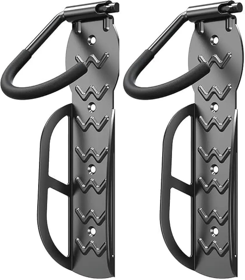 Kit 2 Suporte de Bicicleta Bike de Parede Vertical em Aço - Resistente Suporta até 30 kg