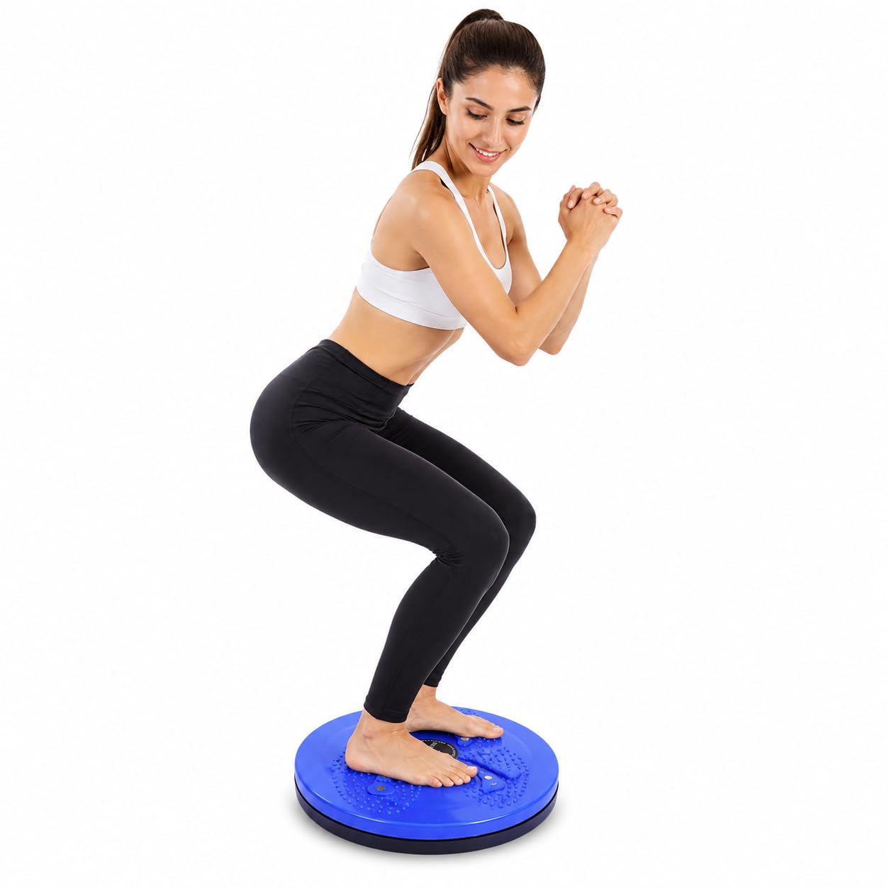 Drumstone (𝐒𝐩𝐞𝐜𝐢𝐚𝐥 𝟏𝟓 𝐘𝐞𝐚𝐫𝐬 𝐖𝐚𝐫𝐫𝐚𝐧𝐭𝐲) Tummy Twister Exercise Disc for Home Workout, 360° Waist Twisting Fitness Board for Core Training, Balance, Flexibility & Full Body Toning-picture-29