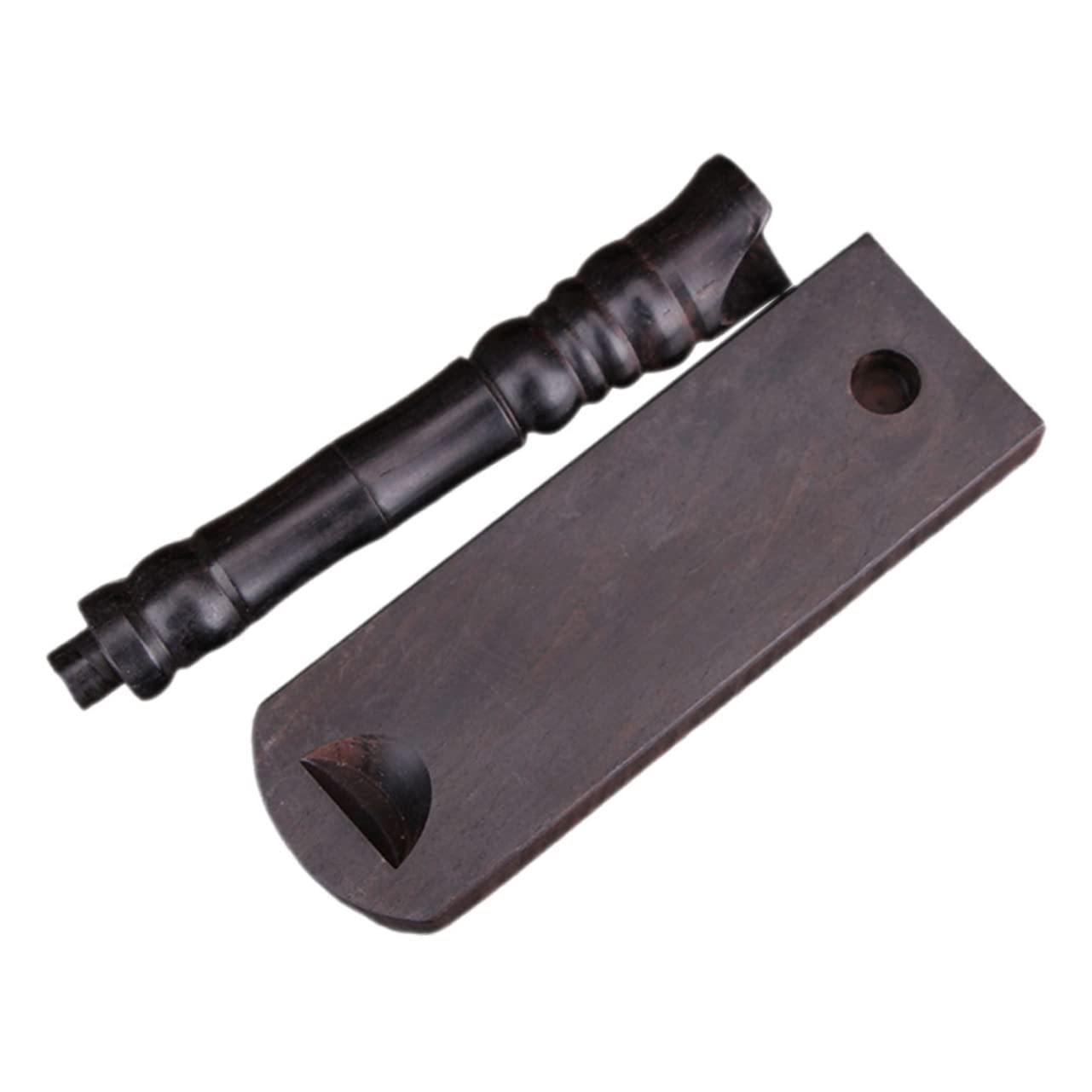 PRETYZOOM Flute Organizer Stand Wooden Tube Holder Rack Display Flute Rack Incense Tube Stand Present for Birthday Festival