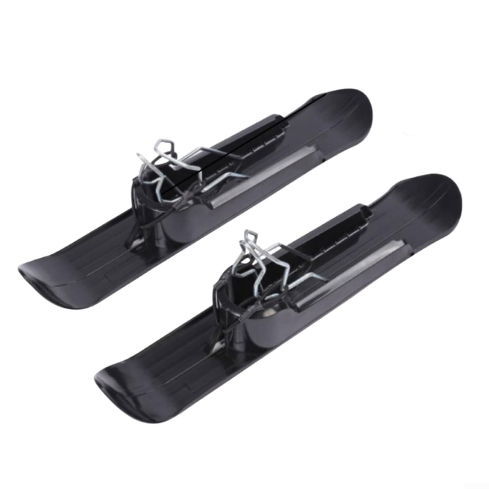 Sileduove Snow Sledge Board Ski Plate, Winter Sports Sled Adapter for Wheelchair Bike Scooter Stroller, Fits 15-30cm Wheels, PP Material, Lightweight Portable Design for Snow