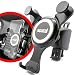 Produktbild scozzi Handyhalterung Auto Lüftung Schwerkraft Handy KFZ Halterung Halter universal kompatibel mit Samsung,iPhone,Xiaomi S22 S21 S20 S10 A72 A52 13 12 11T 11 11i 10 9 X XS FE Plus Ultra Mini Lite Pro