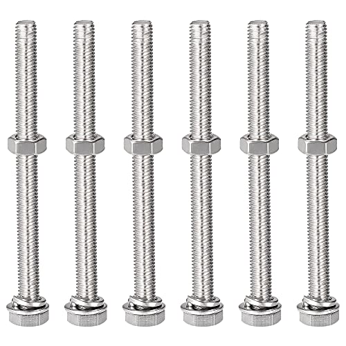 Tornillos hexagonales de acero inoxidable 304 M8, pernos de alta resistencia a la corrosión