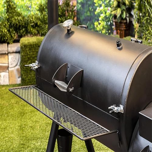 Juego de modificación de ahumador, Offset Smoker-Mod - BBQ Offset Smoker Mod Kit, accesorios para ahumar con junta de sellado de cesta de carbón, herramienta mod para barbacoa - imagen 3