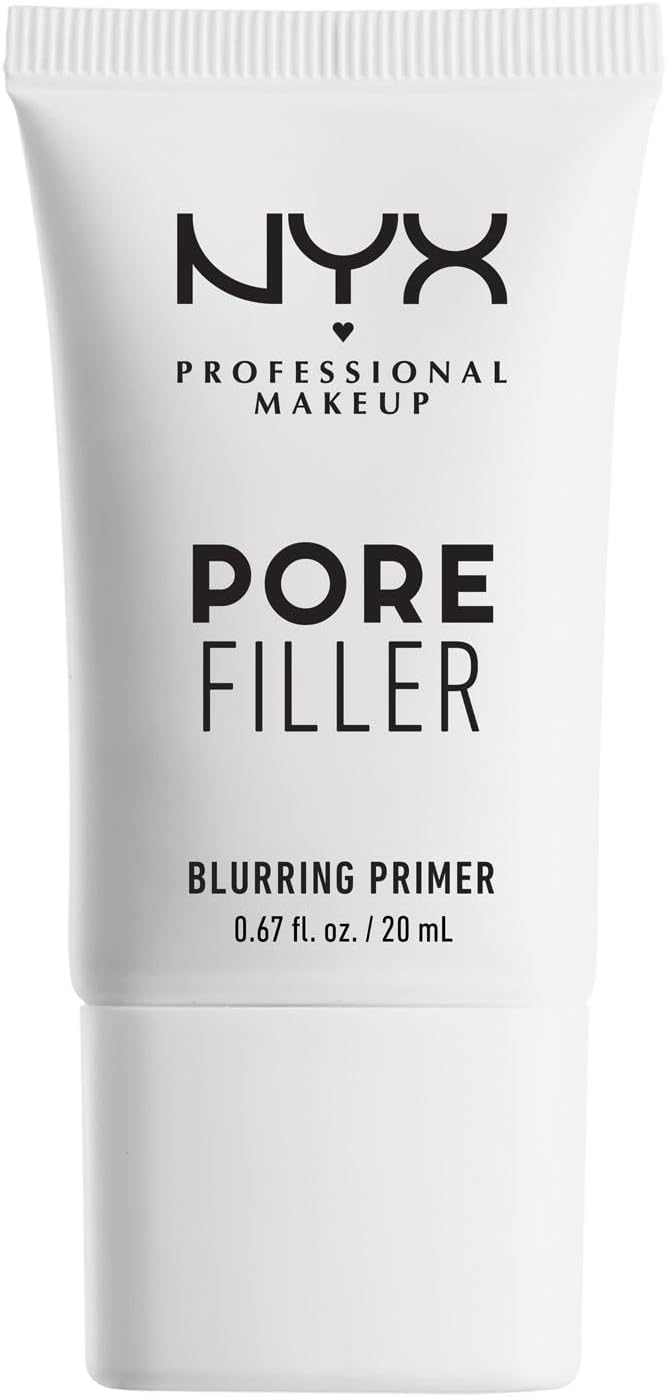 NYX Professional Makeup Primer Riempitivo per pori, Base per trucco Effetto levigante per ridurre al minimo i pori dilatati, Tono uniforme, Arricchito con vitamina E, Formula vegana, 20 ml