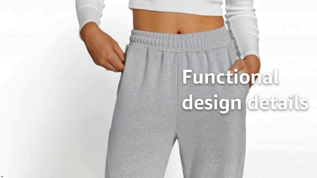 Amazon.com: Trendy Queen Women's Wide Leg Sweatpants Baggy Joggers
