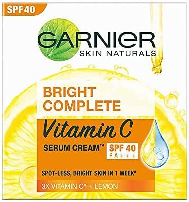 Skin Natural Bright Complete Vitamin C Fairness Serum Cream, 45g