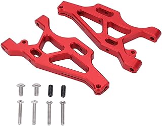 C31676RED Alloy Machined Front Lower Arms for Arrma 1/7 Mojave 6S 4WD BLX Desert Truck