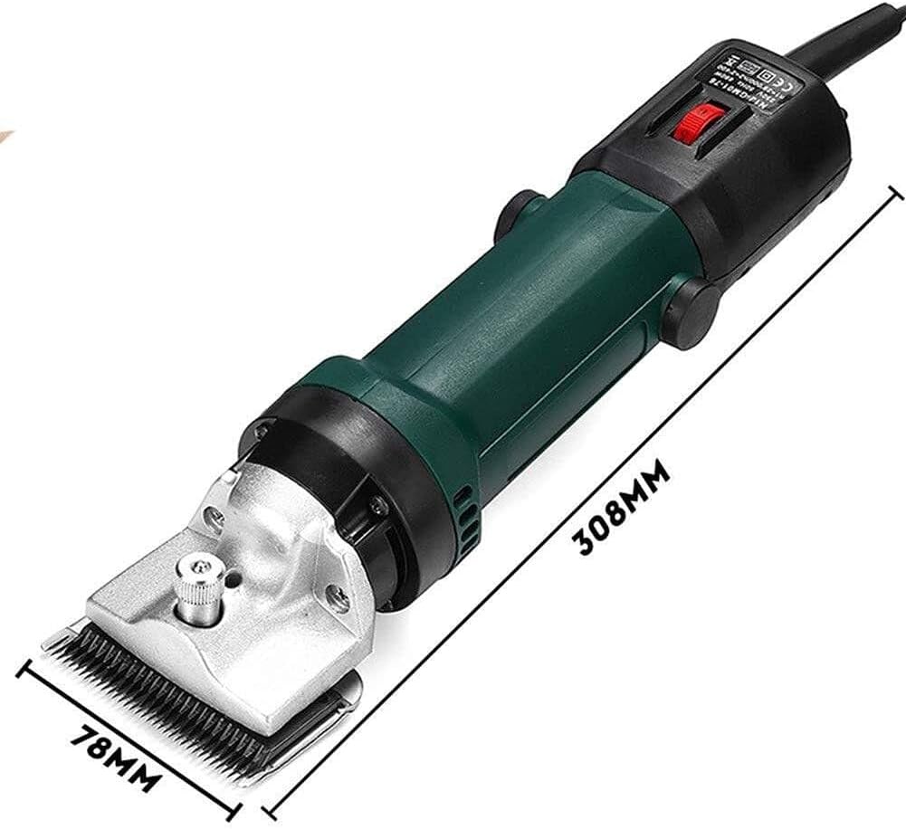 690W Electric Horse Clipper Shears Wool Shearing Livestock Hair,Heavy Duty 690W & 6 Speeds Adjustable Fur Shearing Animal Grooming Kit