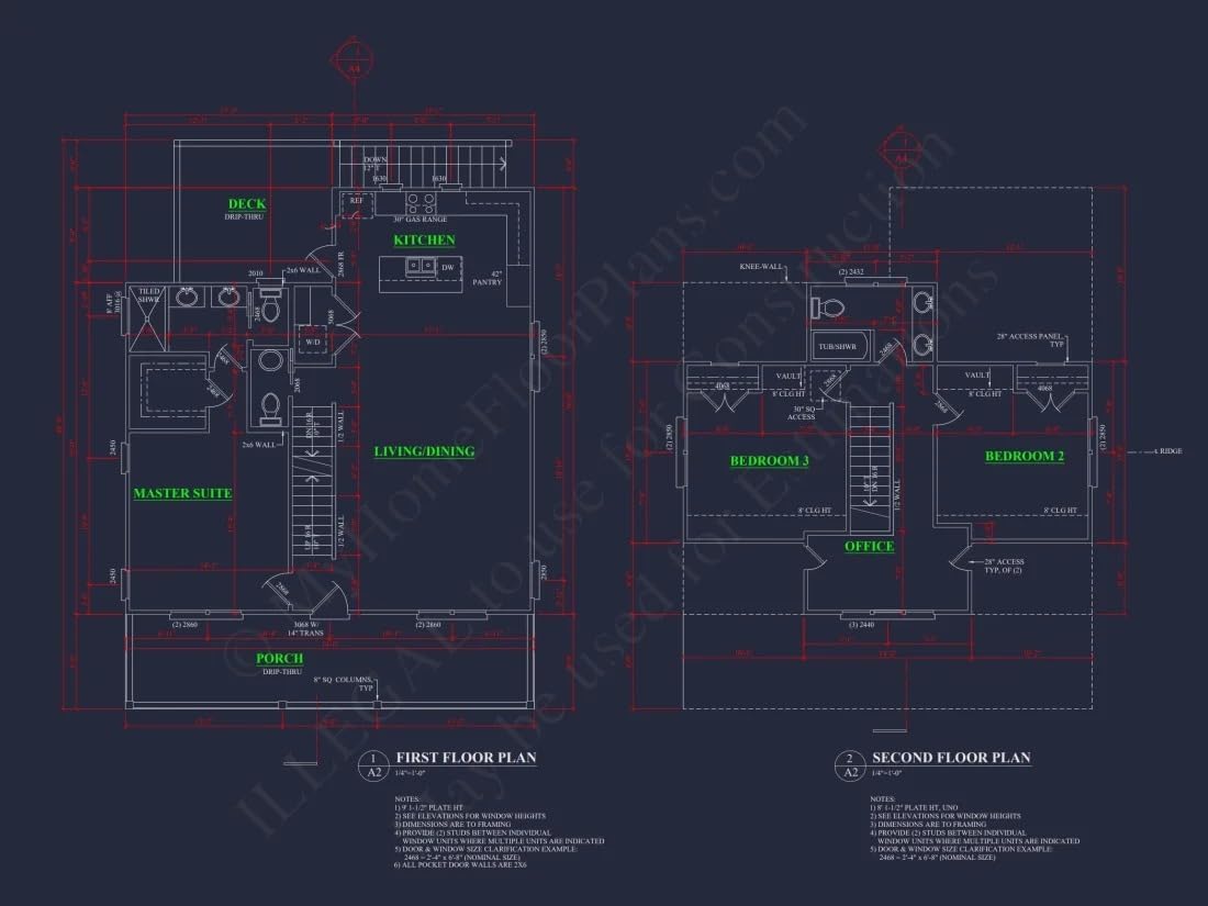 17-1845 House Plan - Coastal Farmhouse House Plan - 3-Bed, 2.5-Bath, 1,850 SF
