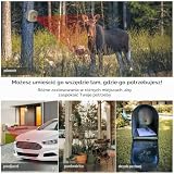 HOSMART Wodoodporny bezprzewodowy system alarmowy, wysokiej jakości czujnik ruchu do bezpieczeństwa na zewnątrz domu, daleki zasięg do 800 metrów, ochrona przed włamaniami