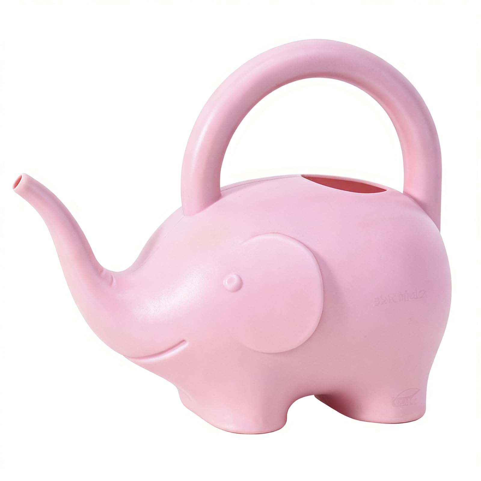 mophrati Kids Watering Can Adorable Elephant Watering Can Fun For Kids Delightful Small Vibrant Engaging Elephant Playful Funny Charming Small Refreshing, baby pink