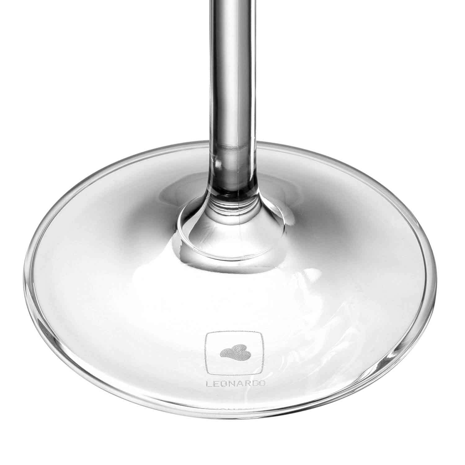 GRAVURZEILE Leonardo Sektgläser mit Gravur - Wedding Love Design - Personalisiert mit Namen & Datum inkl. Holzkiste - Geschenk zur Hochzeit, Verlobung oder Jahrestag - Farbe: Sekt Kiste UV