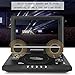 ACAGALA 9.8 Inch 16:9 Widescreen 270° Rotatable LCD Screen Home Car TV DVD Player Portable VCD Compact Disc MP3 Viewer with Game Function