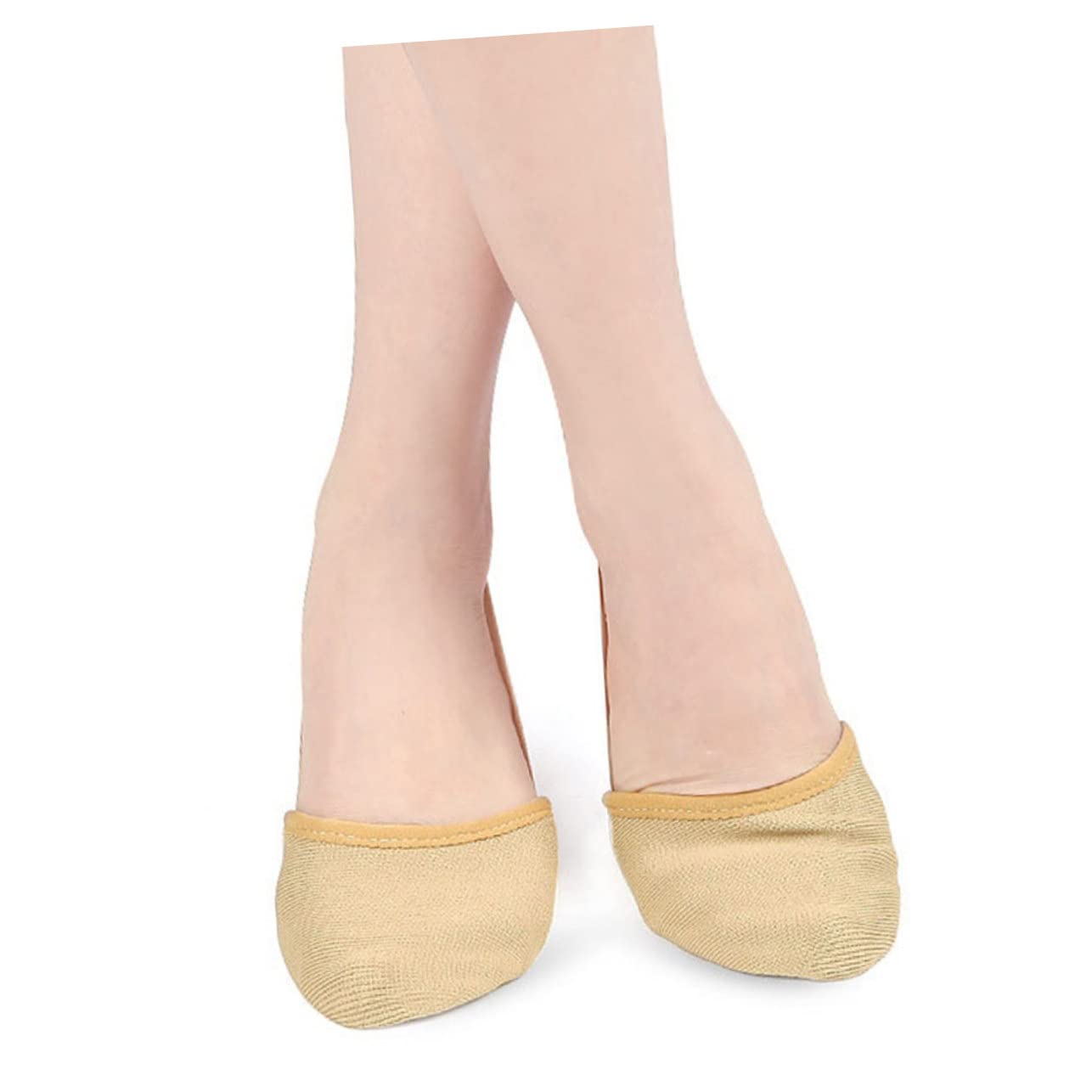 Healvian 5paare Atmungsaktive Vorfußpolster Für Damen Rutschfeste Socken Für Hohe Absätze Yoga Und Tanz Komfortable Wiederverwendbare Fußpolster Mit Hoher Feuchtigkeitsaufnahme Und