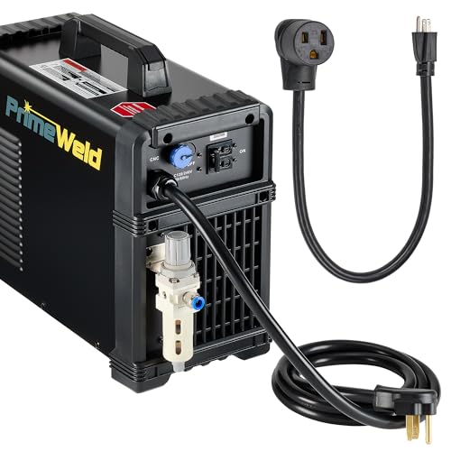 PRIMEWELD CUT60 60Amp Non-Touch Pilot Arc PT60 Torch Plasma Cutter 110V/220V Dual Voltage 3 Year Warranty