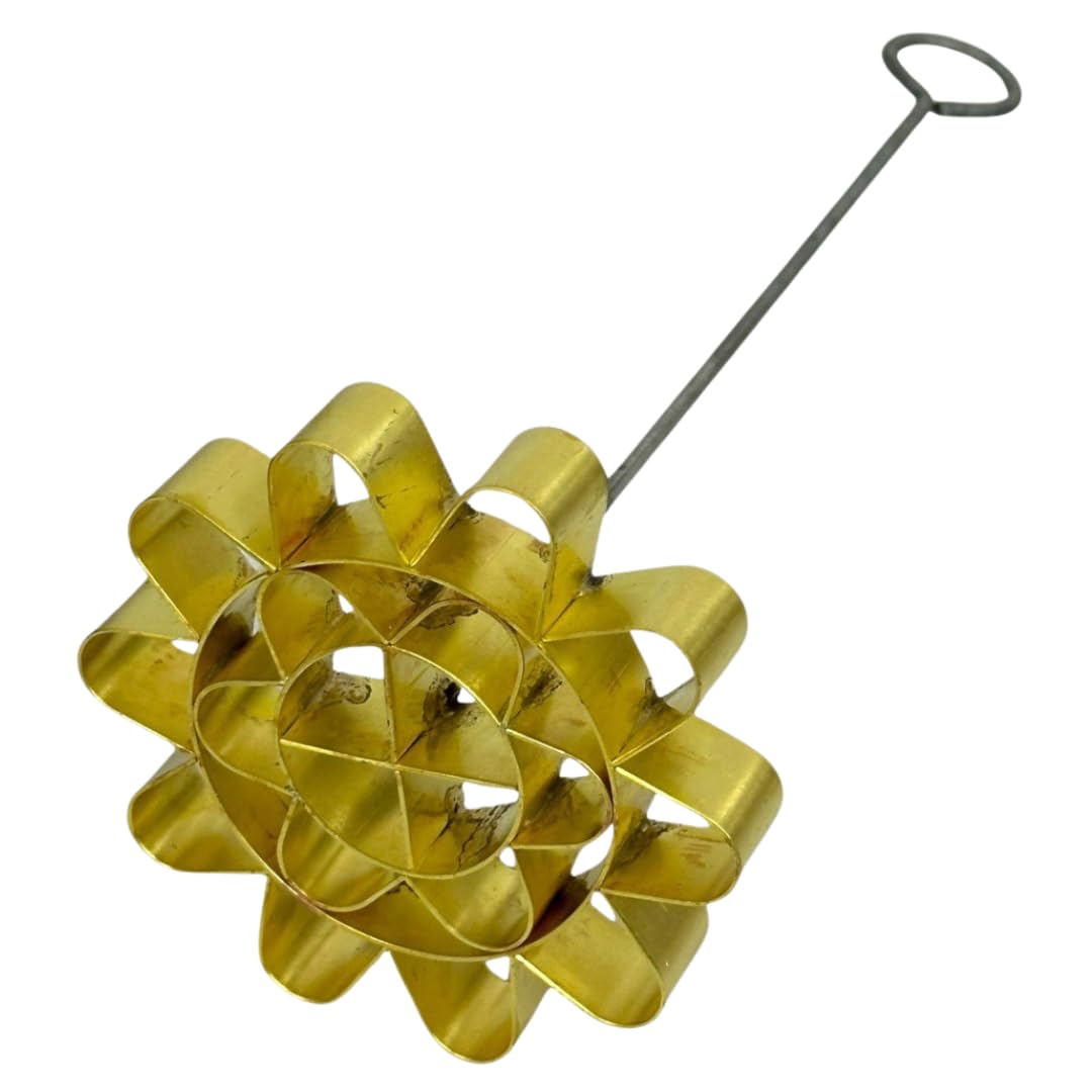 Amazon.com: Thai Fried flower cake Dessert Dok Jok Brass Mold