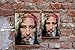 Shroud of Turin Jesus Christ Canvas Print Religious Wall Art Framed Wood Christian Decor - Holy Face Portrait (11.8 x 15.7 inches)
