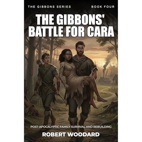 The Gibbons' Battle for Cara Audiolibro Por Robert Woodard arte de portada