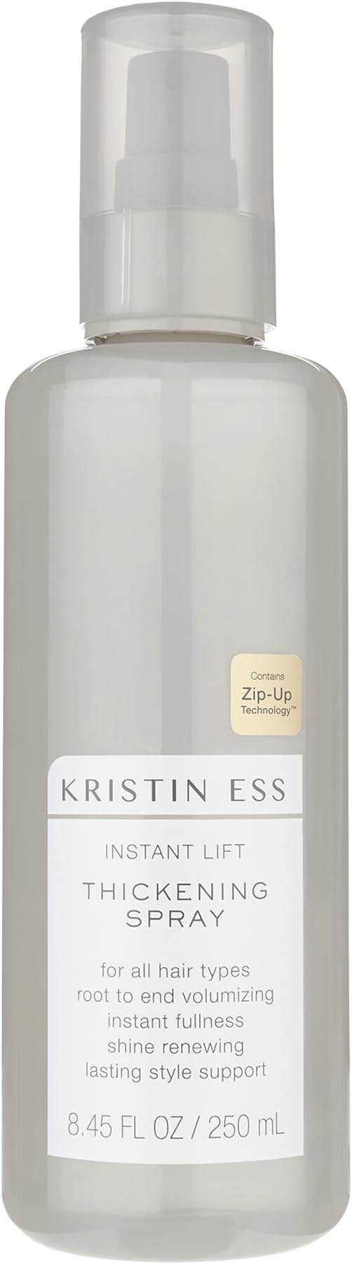 Instant Lift Thickening Spray by Kristin Ess for Unisex - 8.45 oz Hairspray,White