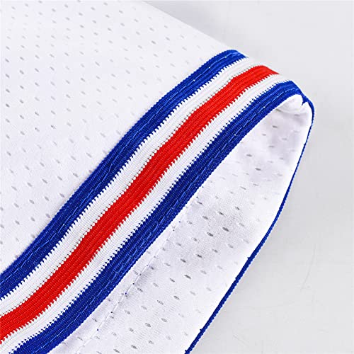 Mens Basketball Shorts Space Movie 90S Hip Hop Party Sports Pants Fit For Jersey White X-Large #TOP4