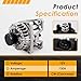 13573791 13577411 Alternator 12V 130A Compatible with 2013-2015 Chevrolet/Chevy Cruze LS 1.8L L4 Replace 13588298 23247389 95520019 95939943 9593994