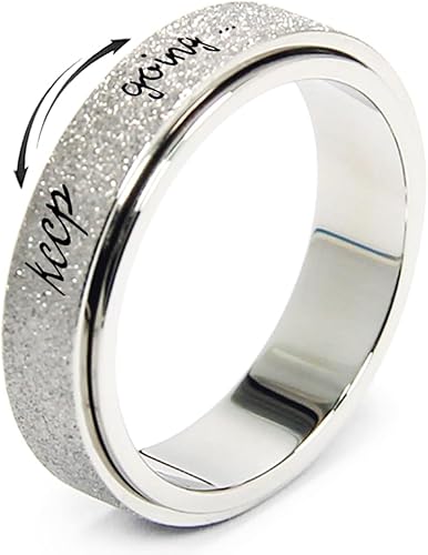 MHWTTY Anillo giratorio para la ansiedad para mujeres artículos de alivio de la ansiedad, anillos para la ansiedad, juguetes para la ansiedad,